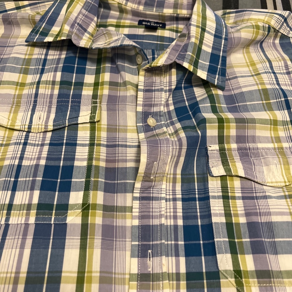 Mens old navy button down short sleeve XL - Picture 4 of 4